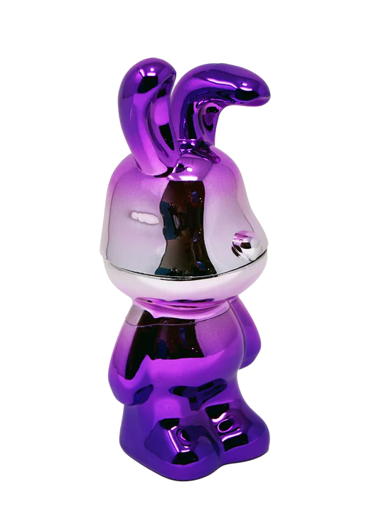 Rabbit Shaped 4-Parts Herb Grinder - 6Ct Display