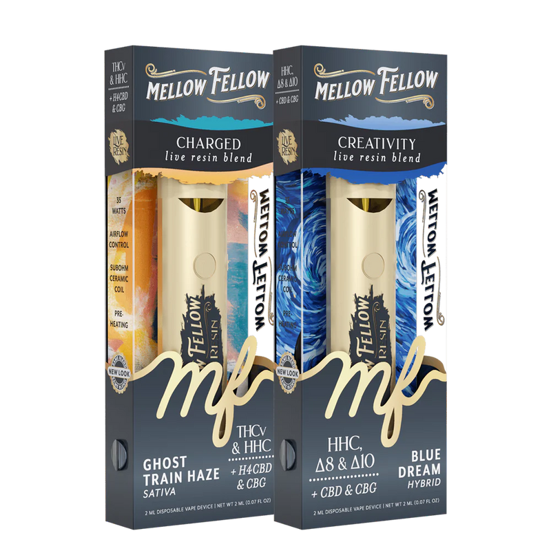 Mellow Fellow 2 gram Live Resin Disposable Vape