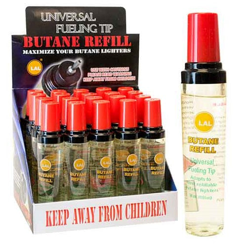 LAL UNIVERSAL FUELING TIP BUTABE REFILL DISPLAY 25/PC