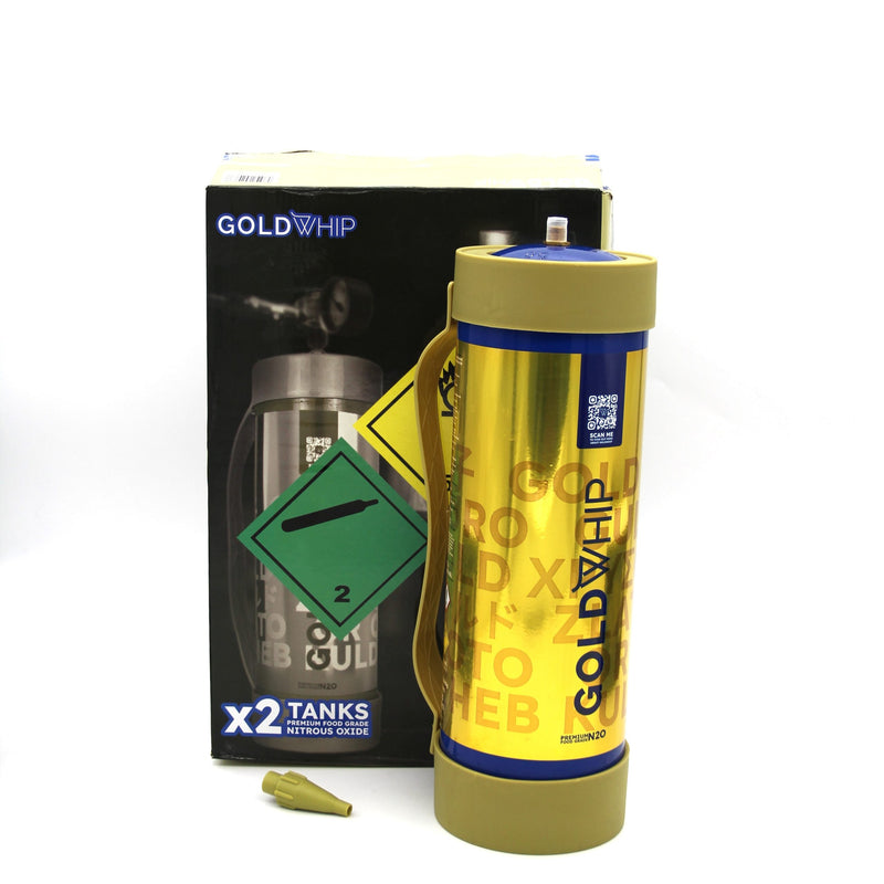 GOLD WHIP CREAM CHARGER GOLD EDITION 3.3L