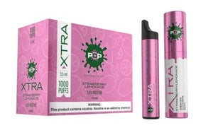POP XTRA STRAWBERRY LEMONADE 1000 PUFFS 3.5 ML 5.0% NICOTINE 550ML
