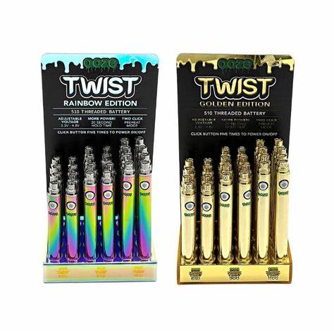 CK TWIST BATTRERY 24CT DISPLAY