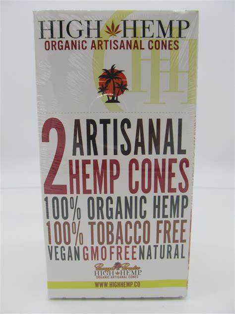 HIGH HEMP ARTISANAL CONES 2PK