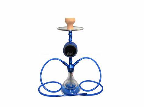HUSIC MODONA MUSIC HOOKAH  2- HOSE BLUE