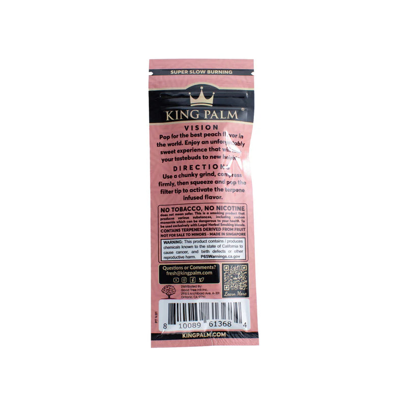 KING PALM PEACH TREE 1G EACH