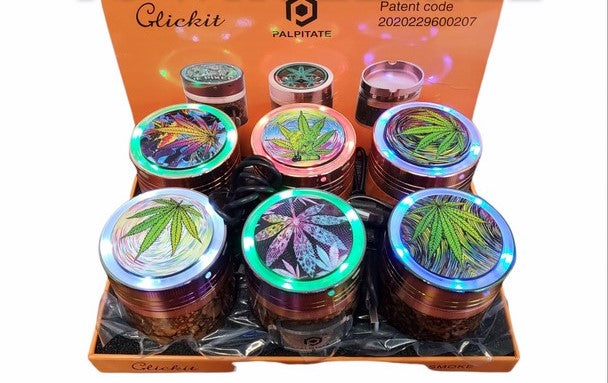 CLICKIT - 63mm 76mm FOUR PART GRINDER