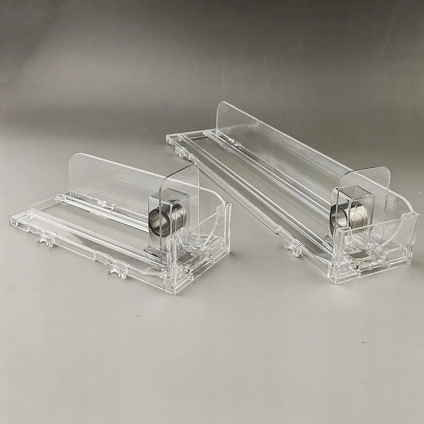 Plastic Shelf Automatic Refill Pushing Pusher Supermarket Rack Cigarettes Products Unibody Single Side 20pcs
