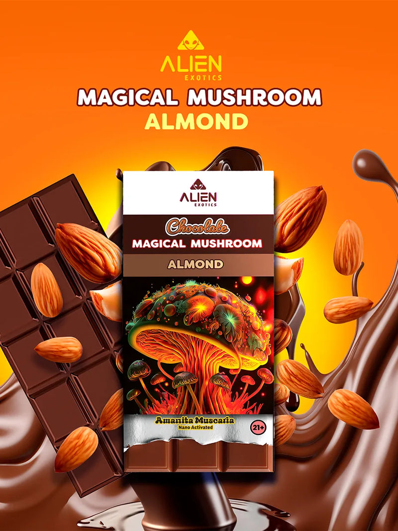 Alien Exotics Chocolate Magic Mushroom Amanita Muscaria Nano Activated 45G