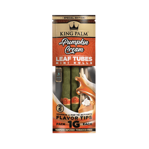 King Palm Leaf Tubes 2 Mini Rolls 20PER BOX