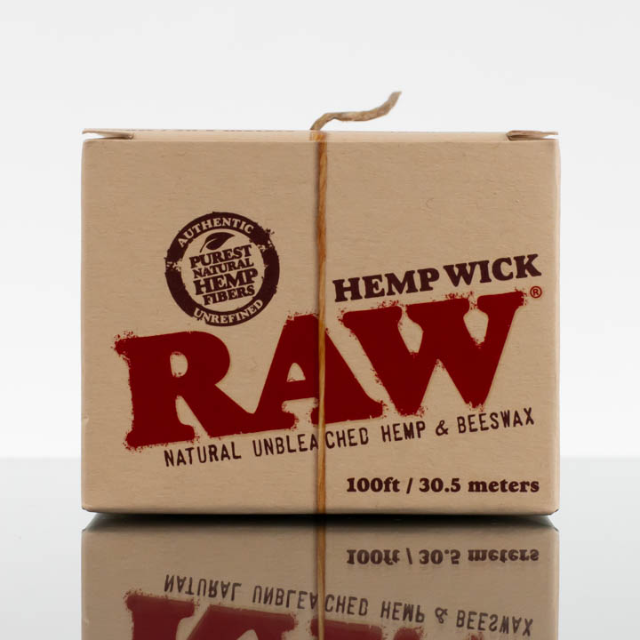 RAW HEMP WICK 100FT 1CT