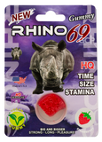 Rhino Gummies for Men 69 Strawberry  24 PACK