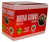 Rhino Gummy 50000 Gold Strawberry 24 PACK