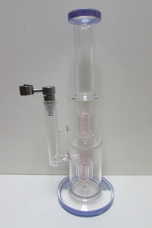 Glass Water Pipe Purple