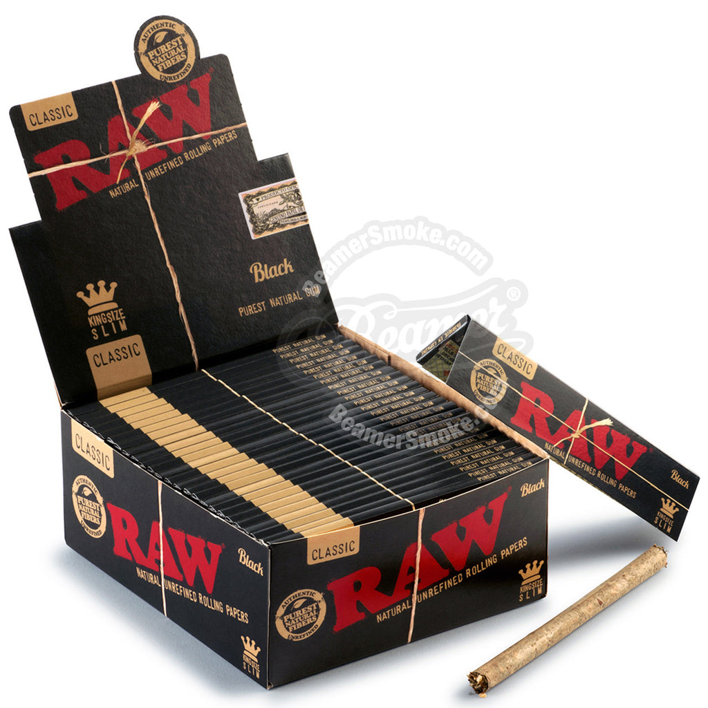 RAW natrual unrefined rolling papers- KING SIZE