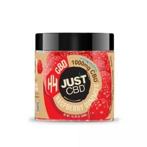 JUST CBD H4 CBD Gummies – Raspberry