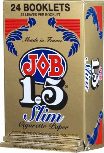 JOB SLIM 1.5 GOLD ROLLING PAPERS