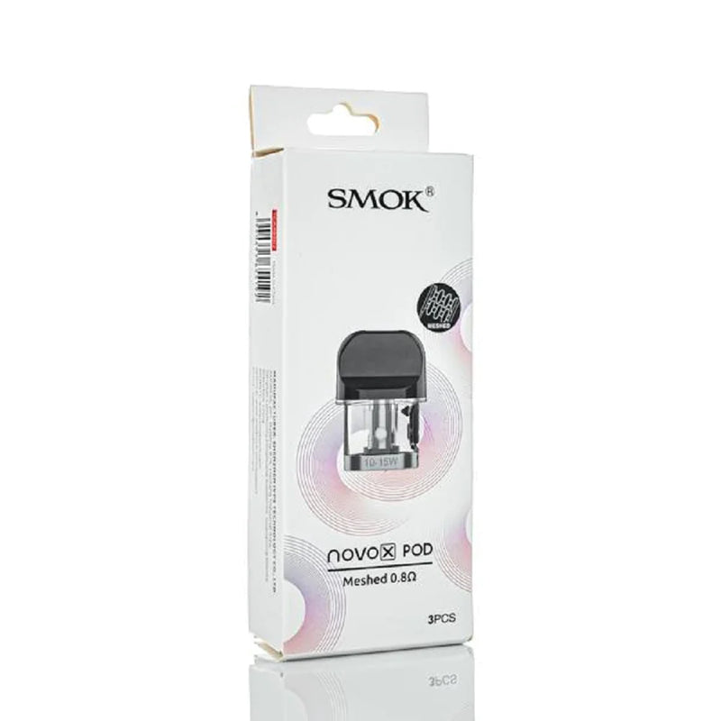 SMOK NOVO X POD  MESHED 0.8  3PCS