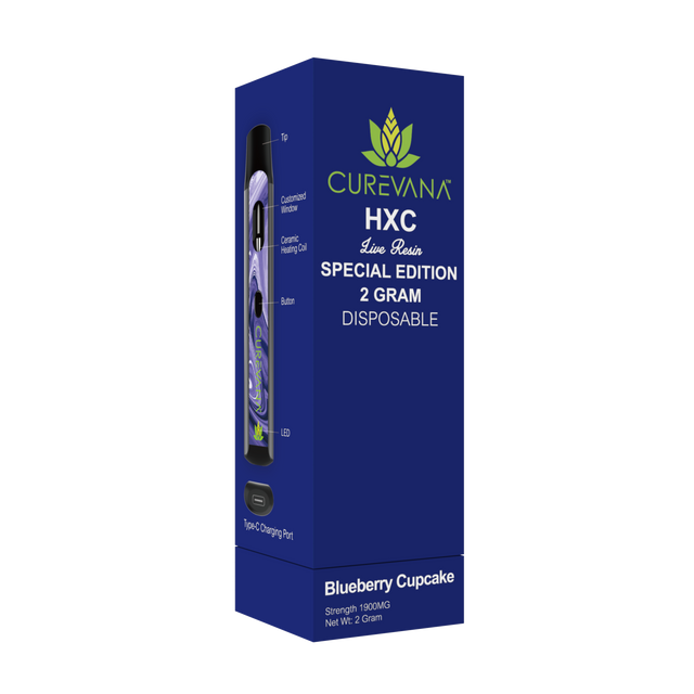 CUREVANA LIVE RESIN HXC DISPOSABLE VAPE