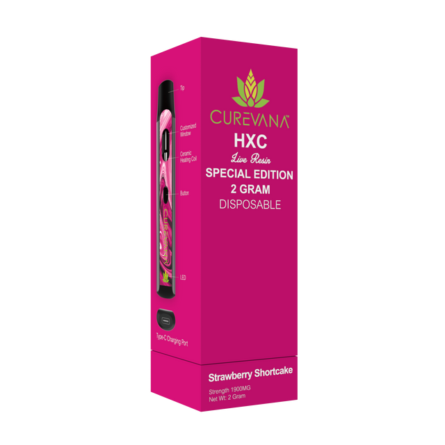 CUREVANA LIVE RESIN HXC DISPOSABLE VAPE