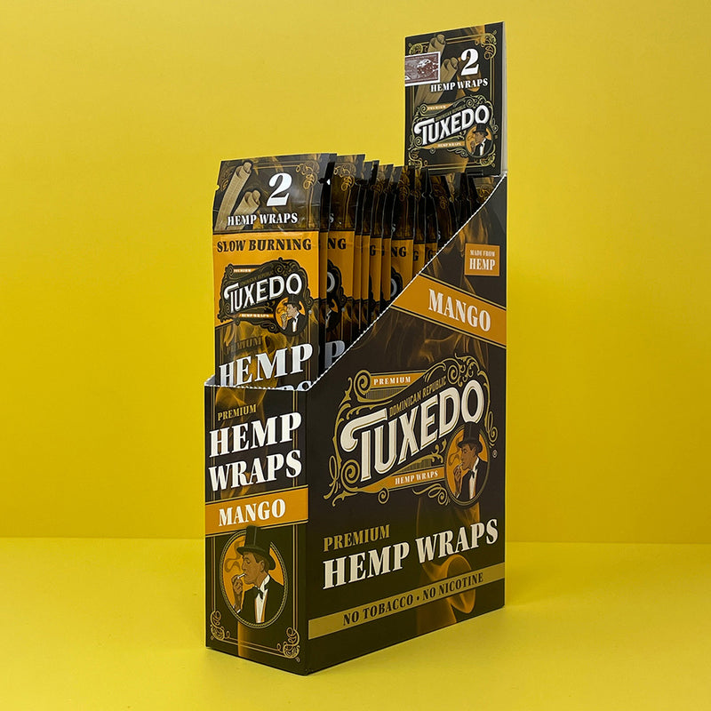 Tuxedo premium hemp wrap MANGO