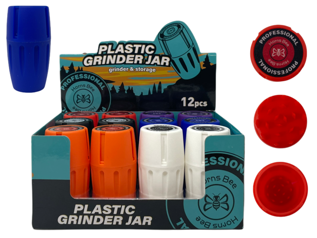 Professional Horn Bee Plastic Grinder Jar