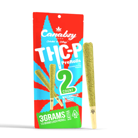 Canabzy THC-P Preroll 3G 1.5g 2ct/PK