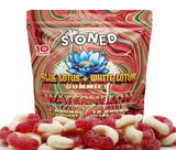 STONED BLUE MUSHROOM GUMMIES BLUE LOTUS + WHITE LOTUS 1,000MG PER GUMMY 10,000MG PER BAG