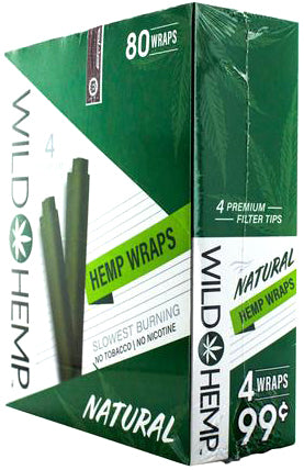 WILD HEMP 3 HEMPS WRAPS