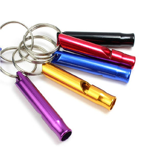 METAL PIPE WHISTLE KEYC HAIN 24 COUNT