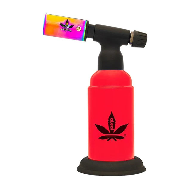 ALEAF 6" Dual Flame Torch – Adjustable Heat, Refillable Tank
