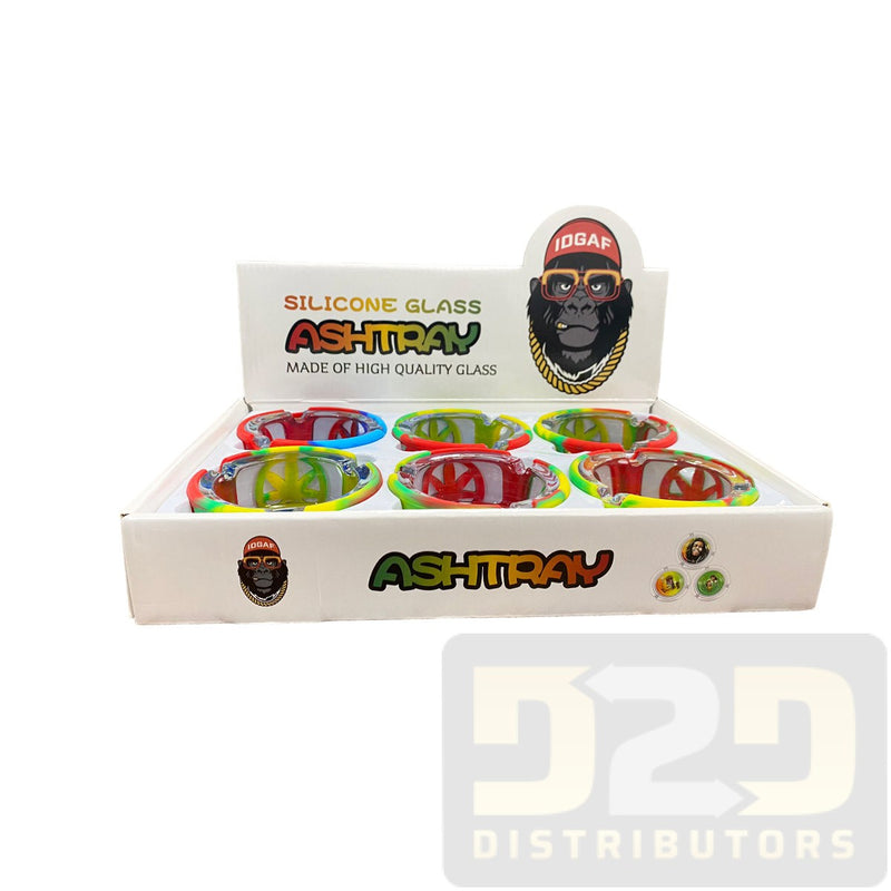 IDGAF SILICONE ASHTRAY 6PCS DISPLAY