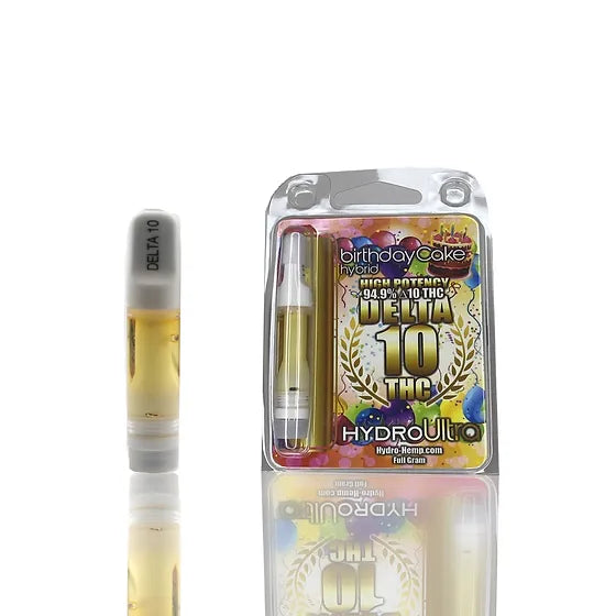 BIRTHDAY CAKE HYBRID HIGH POTENCY 94.9% DELTA 10 THC HYDRO ULTRA