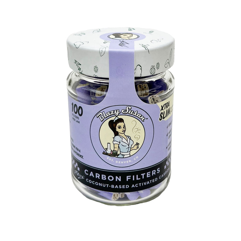 BLAZY SUSAN PURPLE CARBON FILTERS XTRA SLIM (PURIZE – 5.9MM)