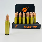 Clickit - Bullet Lighter - 3.5 Inches - 30 Counts Per Display (GH9525-1)