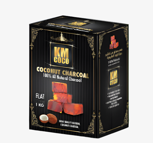 KM COCO COCONUT CHARCOAL 72 PIECES