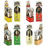 BOB MARLEY HEMP WRAPS DISPLAY PACK OF 25