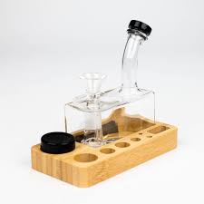 WATER PIPE W6-1 RECTANGLE WOODEN TRAY