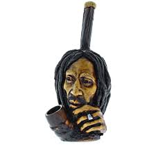 Wood and Clay TOBACCO Pipe