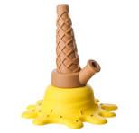 SILICONE HAND PIPE MELTED ICE CREAM CONE