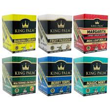 King Palm Flavored Mini Size Hand Rolled Leaf - Display Of 20 Packs