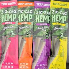 ZIG ZAG Terpene Infused Hemp Cones