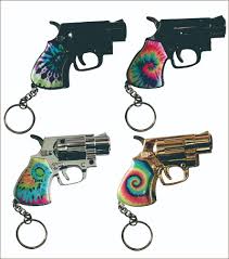 MINI REVOLVER TORCH LIGHTER KEYCHAIN 12/ DISPLAY