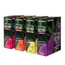 ZIG ZAG Terpene Infused Hemp Cones