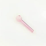 PINK GLASS OIL BURNER 4"