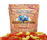 STONED BLUE MUSHROOM GUMMIES BLUE LOTUS + WHITE LOTUS 1,000MG PER GUMMY 10,000MG PER BAG