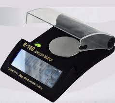 ACCWEIGH E-100 JEWELLY BALANCE 100G 0.001G / 500ct/0.005ct