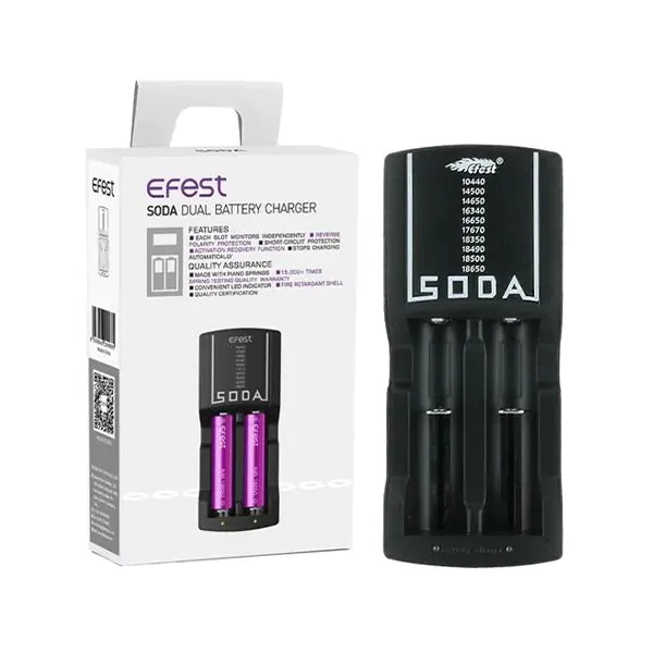 EFEST SODA DUAL BATTERY CHARGER