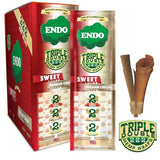 ENDO Organic Hemp Wrap & Cones Triple Double - Various Flavors - (15 Count Display)