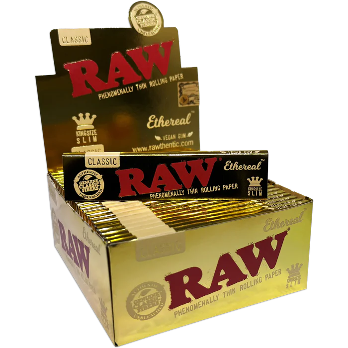 RAW Ethereal Rolling Papers King Slim