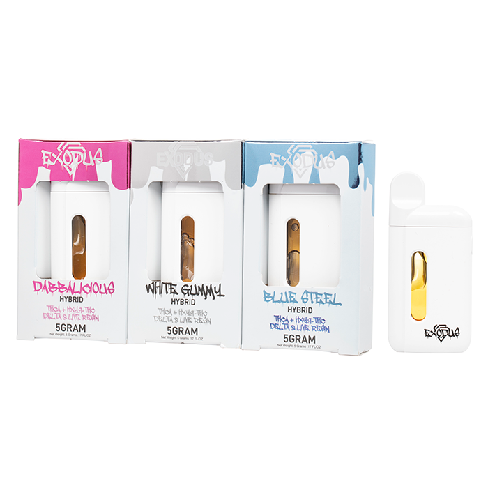 5 GRAM DISPOSABLES THCA + HXY9-THC + D8 LIVE RESIN